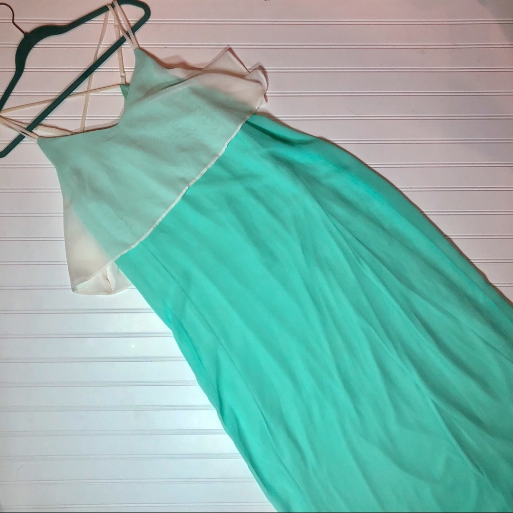 Mint-Green Maxi Dress